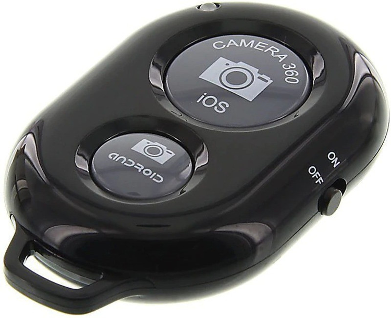 eDUST Universal Bluetooth Remote for Mobile Phone And Camera Camera Remote Control(Black)