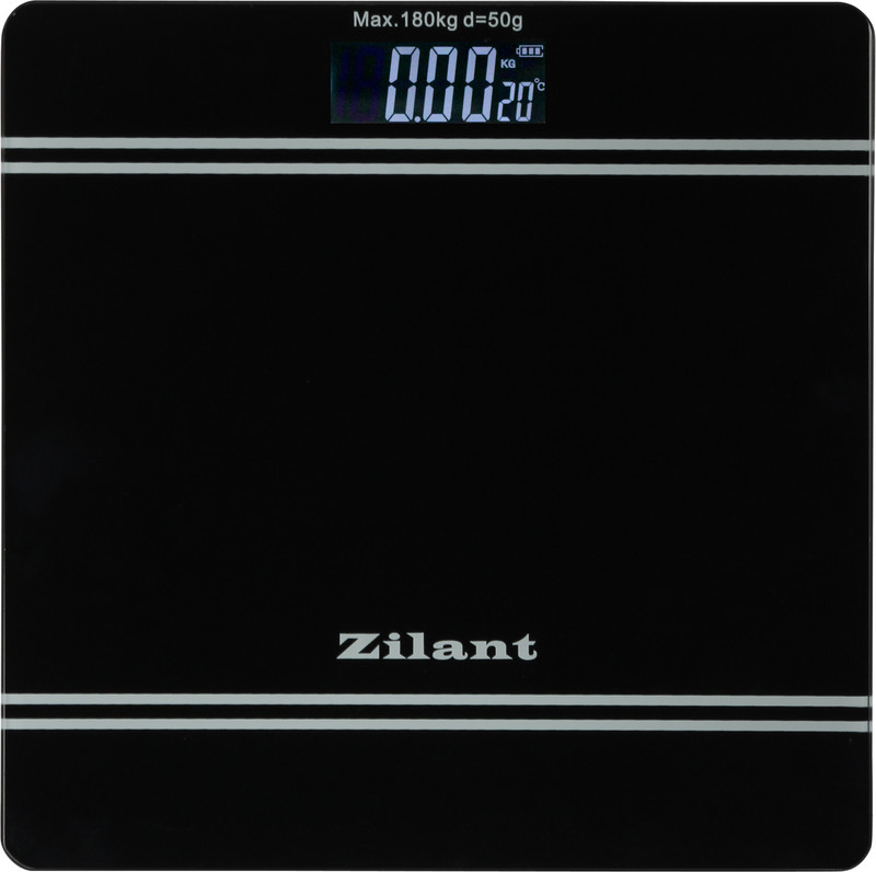 Zilant 6 mm Automatic Personal Digital Weight Machine With Large LCD Display and 4 Sensor Technology For Accurate Weight Measurement (Black, PWS-005) Weighing Scale(Black 5)
