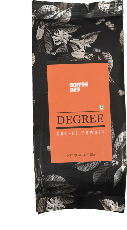 coffee day beverages Degree premium coffee powder pack of 2 (400g) Filter Coffee(2 x 200 g, Chikory Flavoured)