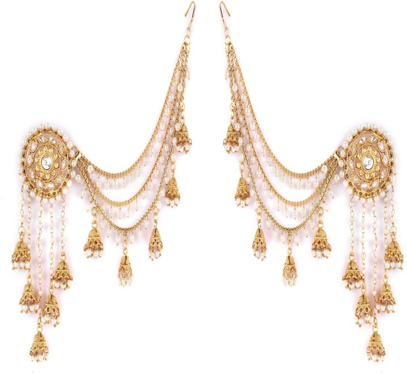 Weldecor Gold Plated Fancy Party Wear Earring For girls & Women Alloy...