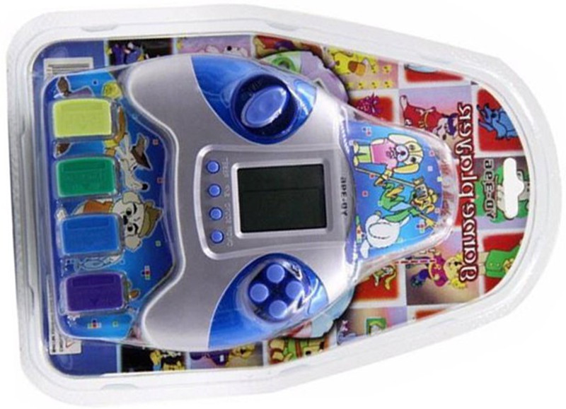 Alafi Best video games ideal for hand eye cordination,skill increasing,brain with ALL IN ONE WITH 4 CHIP BRICK GAMES q7(Game will not work until inserting chip) NA GB withGAME, 4 CHIP, BATTERY(Multicolor)