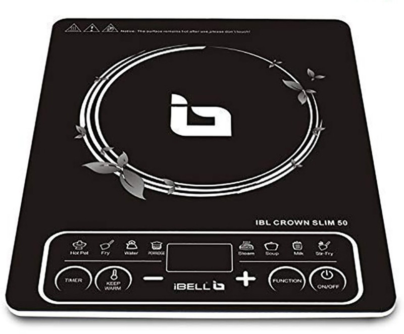 iBELL 41oMIteI-0L Induction Cooktop(Black, Push Button)