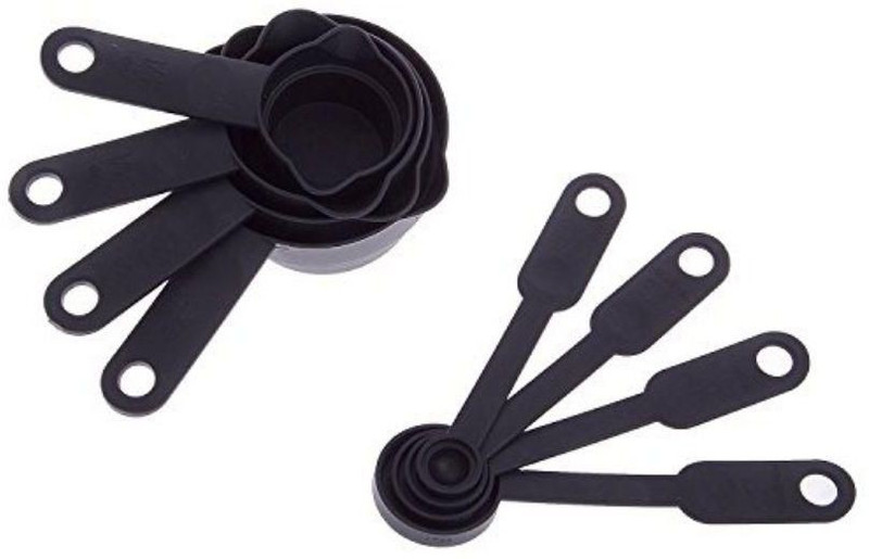 gayatri online shop 8 Piece Measuring Cup and Spoon Set - (Pack of 8) Measuring Cup Set(250 ml)