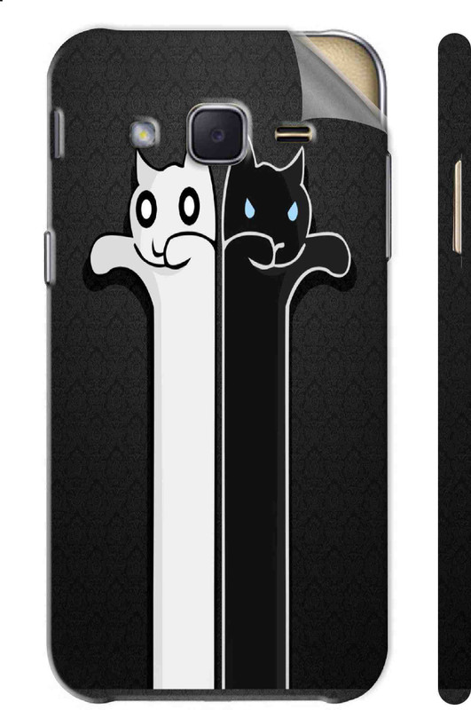 Snooky Samsung Galaxy J7 Mobile Skin(Black)