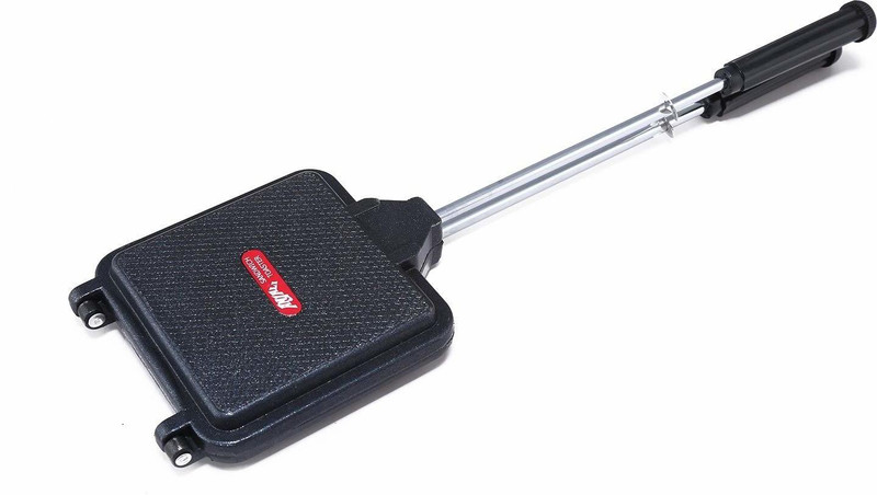 Anjali Aluminum Nonstick Sandwich Toaster Deluxe(2 Cut, Black)  Toast(Black)
