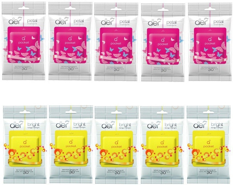 aer poket petal/lemon Gel (Pack of 10)(100 ml)