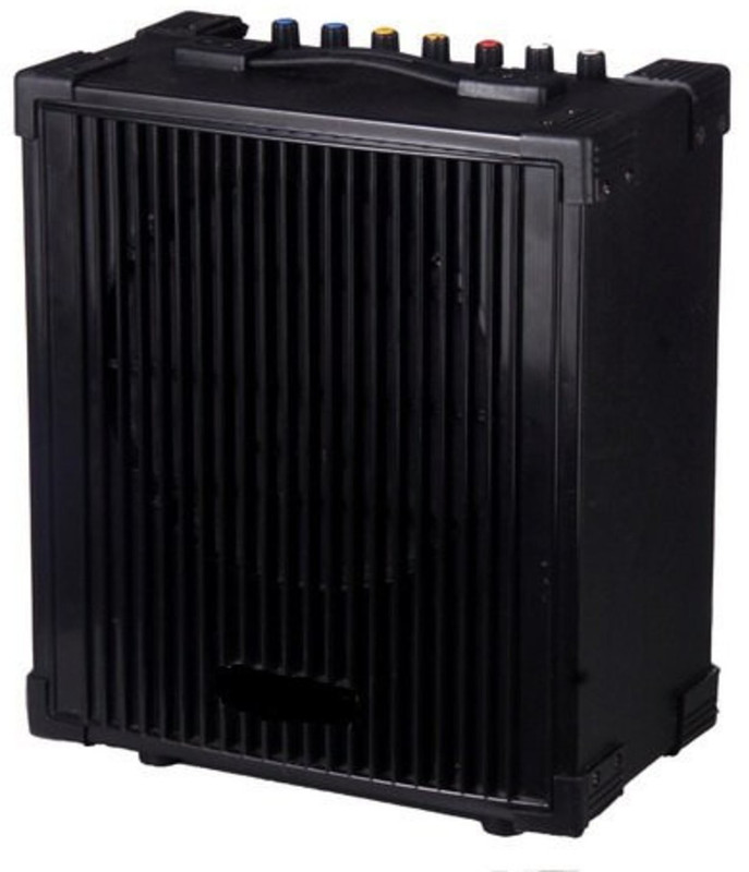 MEDHA D.J. PLUS MC-28REC 25 W AV Power Amplifier(Black)