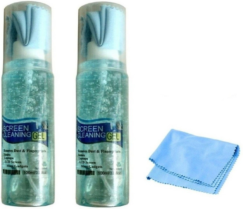 Edio 2 Ezone (Pack of 2) Cleaning Fluid Gel for Computers, Gaming, Laptops, Mobiles(Cleaning Fluid Gel to Clean Mobile Screen)