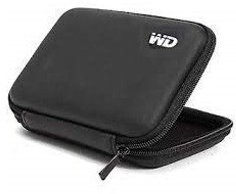 Aerizo WD Hard Disk case for External Hard Drive (Waterproof and Shock Proof) 2.5 inch Case / Pouch(For All Type of 2.5 inch External Hard Drive, Black, Multicolor)