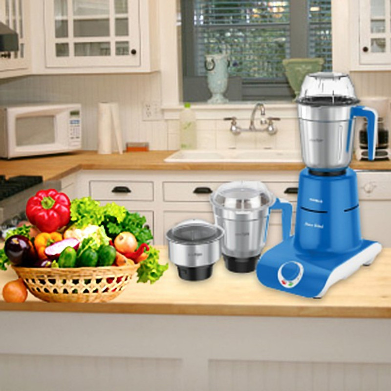 Havells Premium Mixx 750 Mixer Grinder(Blue, 3 Jars)