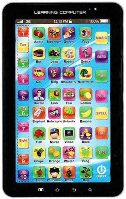 vezol Educational Learning Tablet(Multicolor)