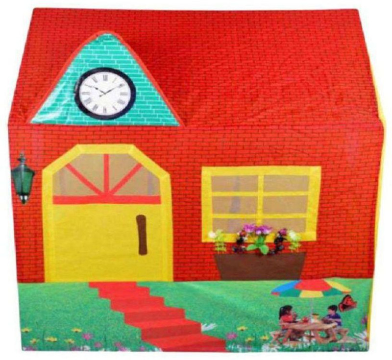 vezol Cotton Jumbo Size Country House Tent(Multicolor)