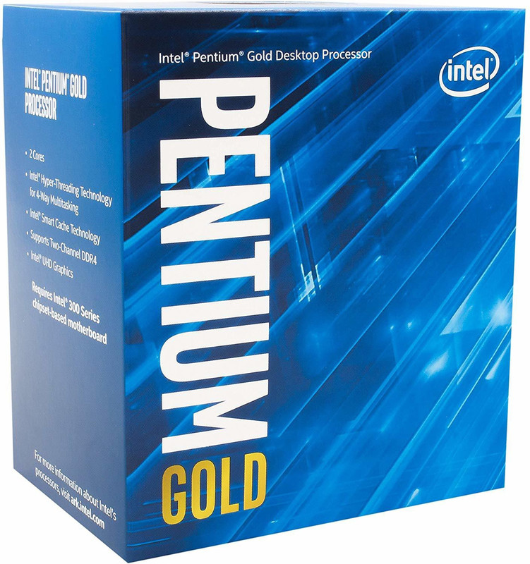 Intel 3.2 GHz LGA 1151 PENTIUM GOLD G5400 DESKTOP PROCESSOR 3.2GHZ Processor(Silver)