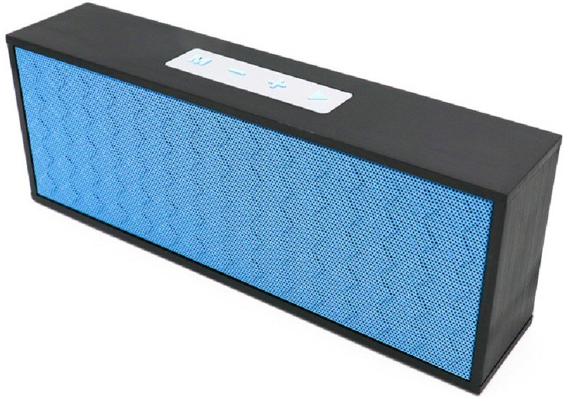 isonix BS-332FM Portable Bluetooth Speaker 5 W Bluetooth Home Theatre(Blue, Stereo Channel)