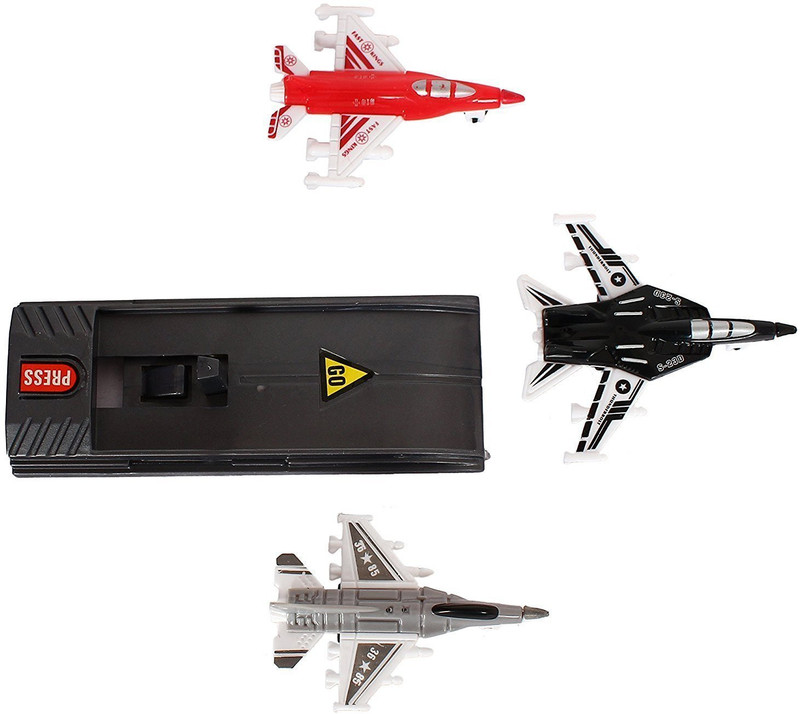 piggie Battle Planes Set for Kids, Pack of 6 Planes Multi Color(Multicolor)