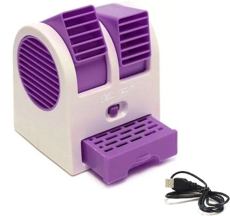 Buy eDUST MY 0199 Purple 03 Mini Air Conditioner Cooling Fan