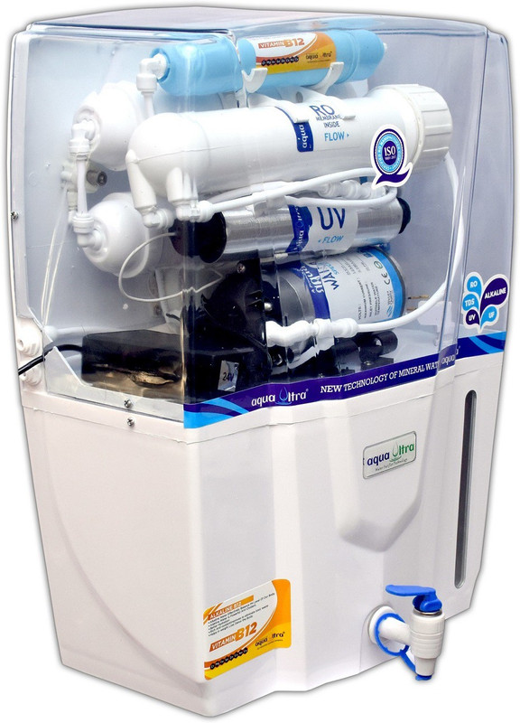 Aqua Ultra Premier RO+11W UV(OSRAM, Made In Italy) +B12+TDS Controller Water Purifier 14 L RO + UV + UF + TDS Water Purifier(White)