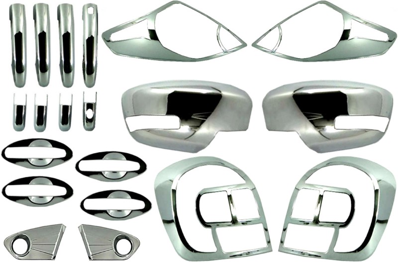 Buy FIREAXE Car Accessories Chrome combo kit for Baleno by