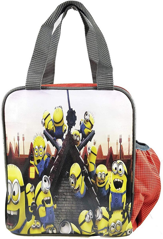 eswaraa Lunch Bag For Kids, Boys Lunch bags, Stylish Lunch Bag, Minions Lunch Bag(Tan, 10 L)