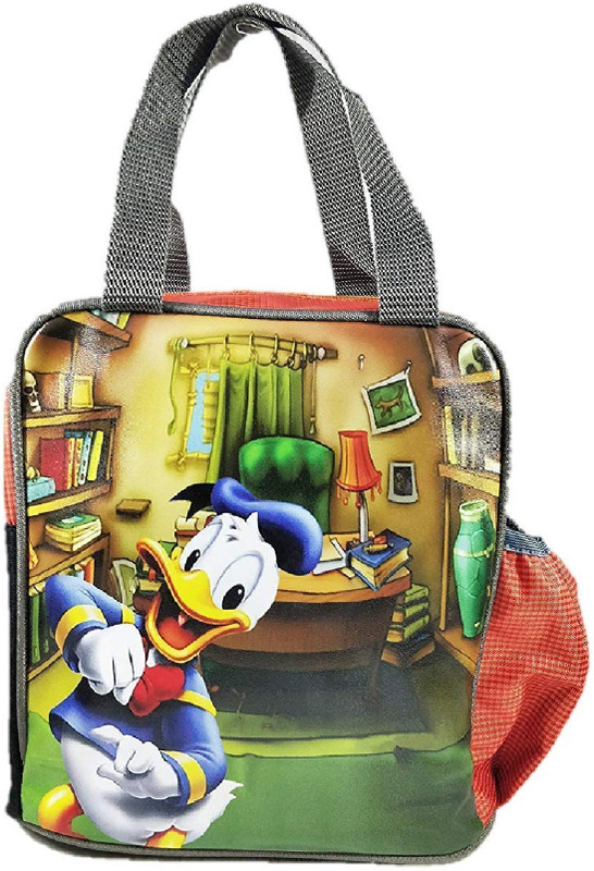 eswaraa Lunch Bag For Kids, Boys Lunch bags, Stylish Lunch Bag, Donald Duck Lunch Bag(Green, 10 L)