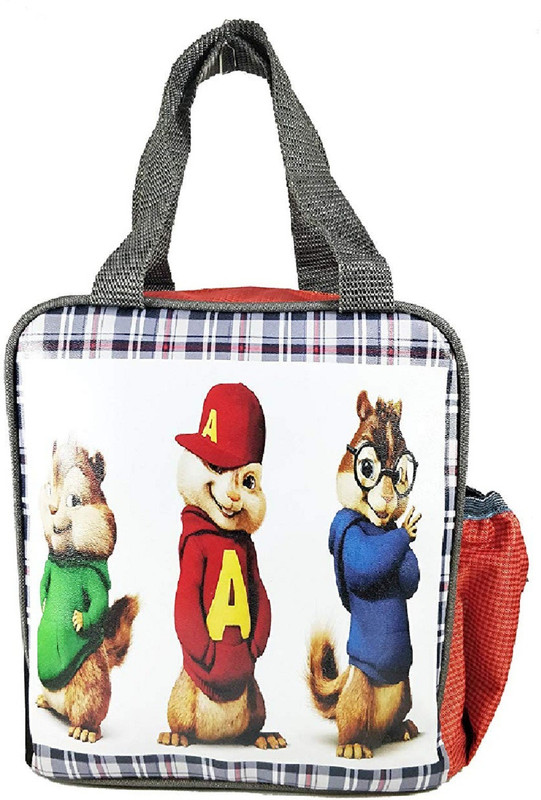 eswaraa Lunch Bag For Kids, Boys Lunch bags, Stylish Lunch Bag, Alvin Chipmunk Lunch Bag(Orange, 10 L)