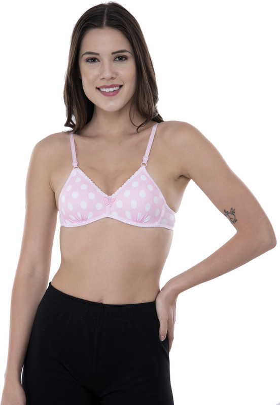 onliest Women Push-up Lightly Padded Bra(Pink)
