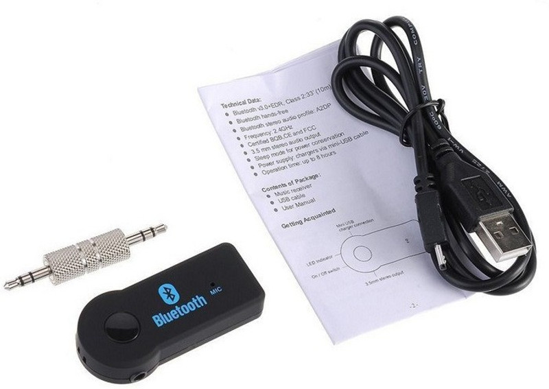 little monkey v4.1 Car Bluetooth Device with Transmitter(Black)