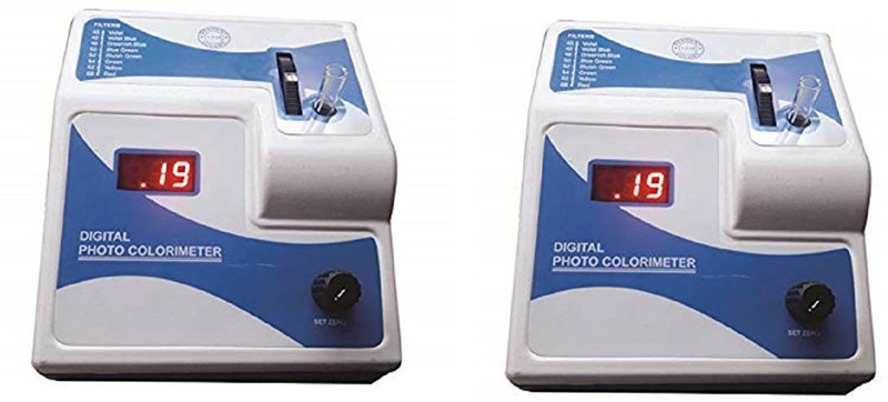 genist international Gi-121 pack of 2 Digital Colorimeter(400 Ã¢?? 700 nm)