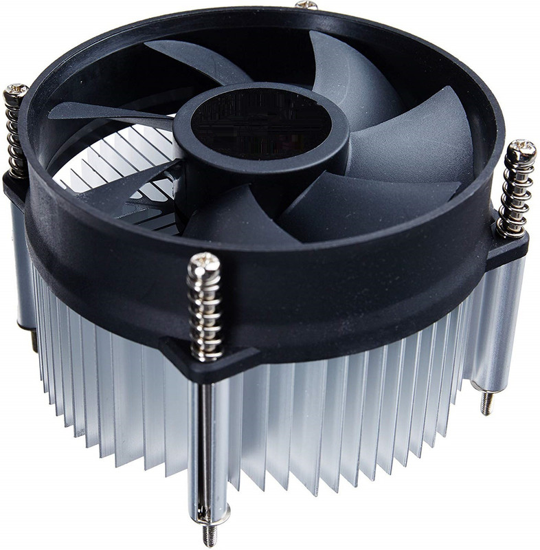 Fedus 4 Pin CPU Cooling Heat sink Fan for Socket Cooler(Black)
