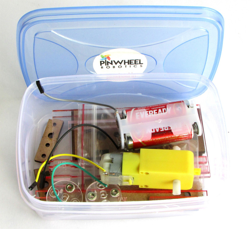 pinwheel robotics Walking Robot Motor Control Electronic Hobby Kit