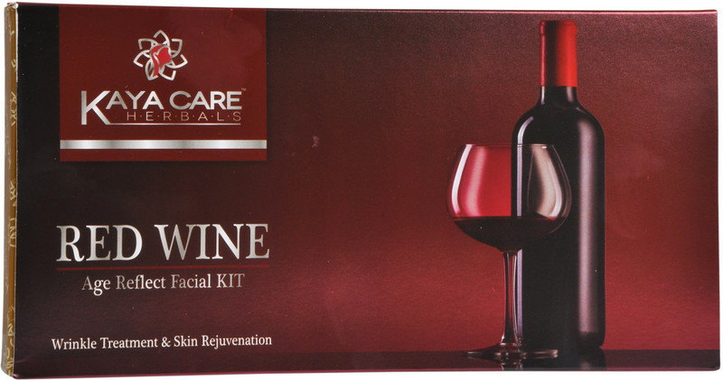 kaya care Red Wine Age Reflect Facial Kit 80 ml