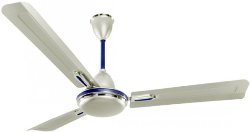 Orient Electric QUASAR Ornamental 1200 mm Ultra High Speed 3 Blade Ceiling Fan (Blue, Pack of 7)