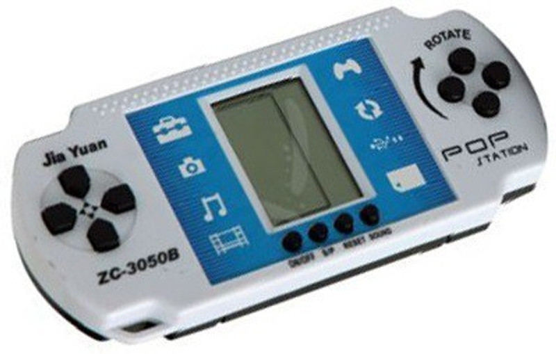 Alafi Presenting POP Station video game s2 with all total brick games for increasing hand-eye,brain ALL IN ONE TOTAL BRICK GAMES (Multicolor) NA GB withGAME, BATTERY(Multicolor, YES)
