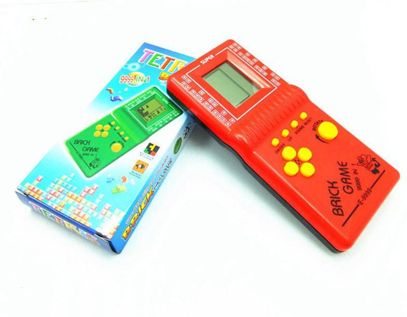 Allmusic Hand Held console Battery Operated Brick Video Game best for increasing hand-eye /mind concentration brain & iq level Digital Game Set for Kids children withAll in One Total Brick Games(Multicolor)