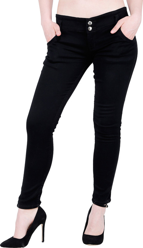 poonam garment Regular Women Black Jeans