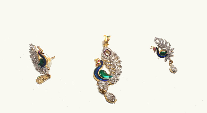 jewel planet Metal Jewel Set(Multicolor)