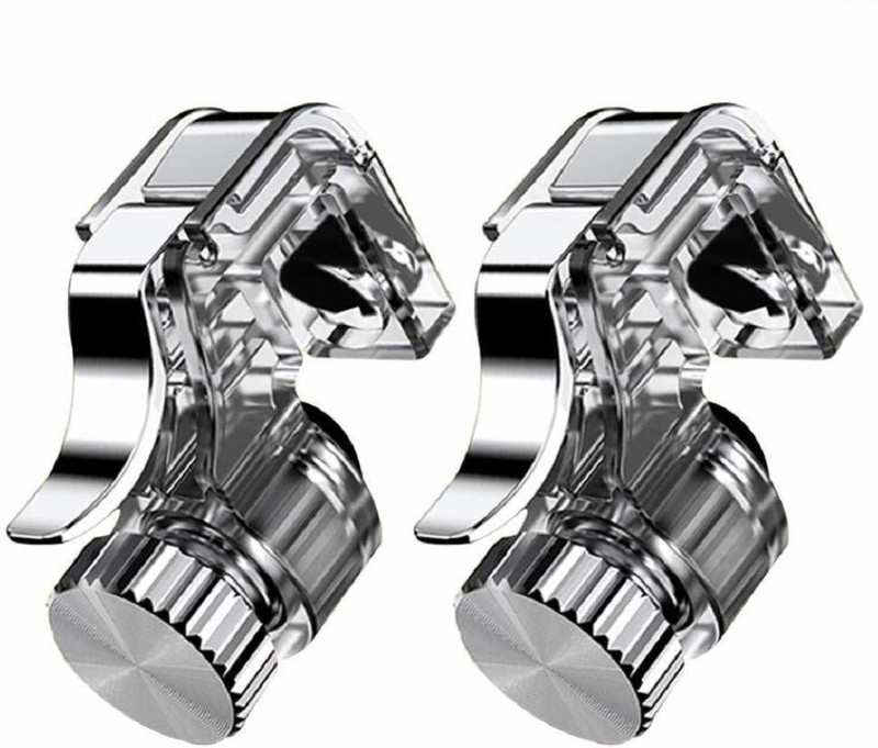 A3sprime Gaming Trigger Metal Smart Phone Mobile LR11 Shooter Controller for PUBG Mobile Game Fire Button Aim Key Joystick(Silver, For PC) A3sprime Gaming Trigger Metal Smart Phone Mobile LR11 Shooter Controller for PUBG Mobile Game Fire Button Aim Key Joystick(Silver, For PC)