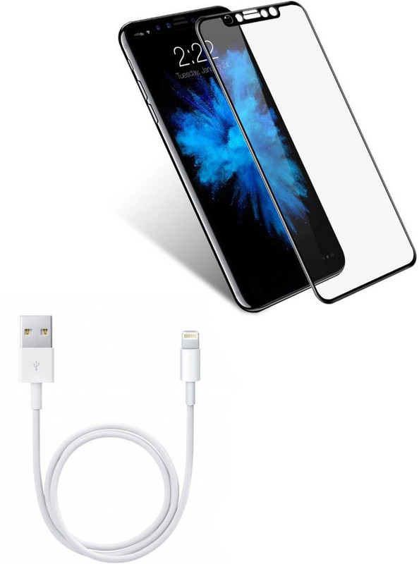 ak faisaon Screen Guard & Protector Applicator Accessory Combo for Apple iphone x(Black, White)