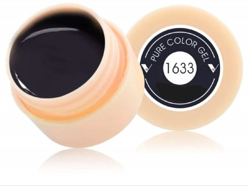 style craze Hot Sell Nail Art UV led professional nail paint color gel polish uv color gel lacquer gels(Black)