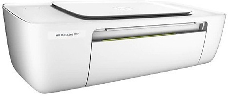 HP DeskJet 1112 Single Function Inkjet Colour Photo Printer(White)