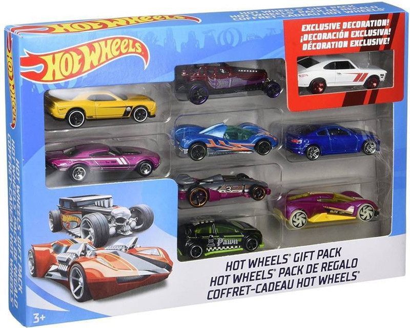 skediz Hot Wheels Mattel 9 Car Gift Pack (Styles/Color May Vary)MULTICOLOR(Multicolor)