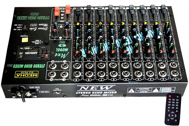 MEDHA D.J. PLUS SEM-9USB Digital Sound Mixer