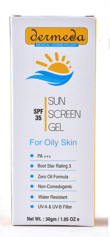 dermeda SUN SCREEN FOR OILY SKIN - SPF 35 PA+++(30 g)