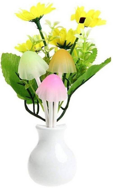 unh Mushroom night light Night Lamp(3 cm, Green)