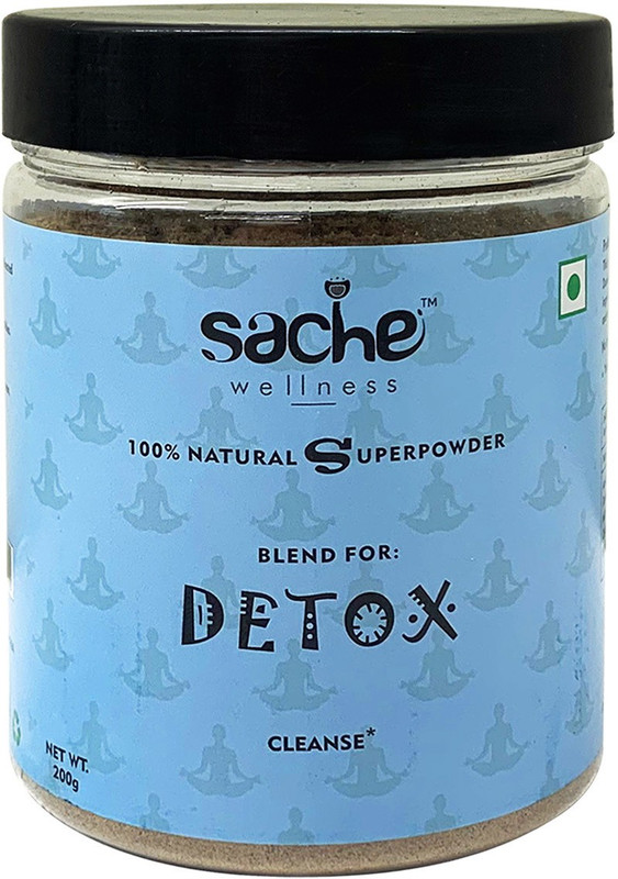 sache wellness Herbal Detox Powder for Body Cleanse – 200g(200 g)