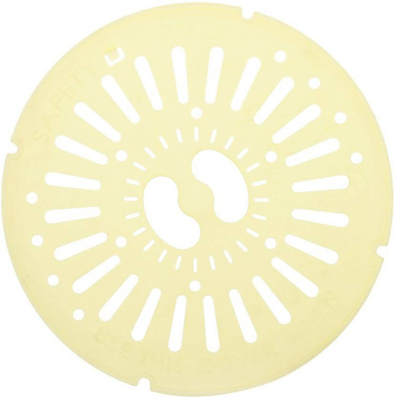 Veevo Washing Machine Plastic Spin Cap (yellow) use of all brand size 26 cm / 10.25