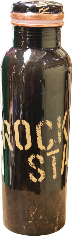 livsstil Exclusive Seamless Copper Water Bottle 1000 ml, Ayurveda health benefits 1000 ml Bottle(Pack of 1, Multicolor)
