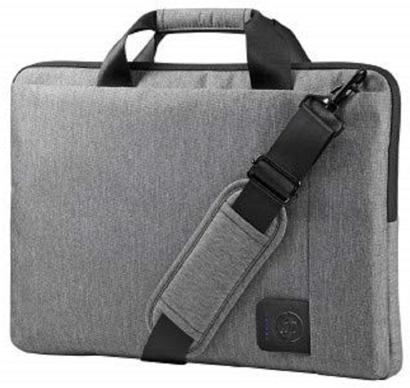 HP G8Y15AA Medium Briefcase - For Men & Women(Grey)