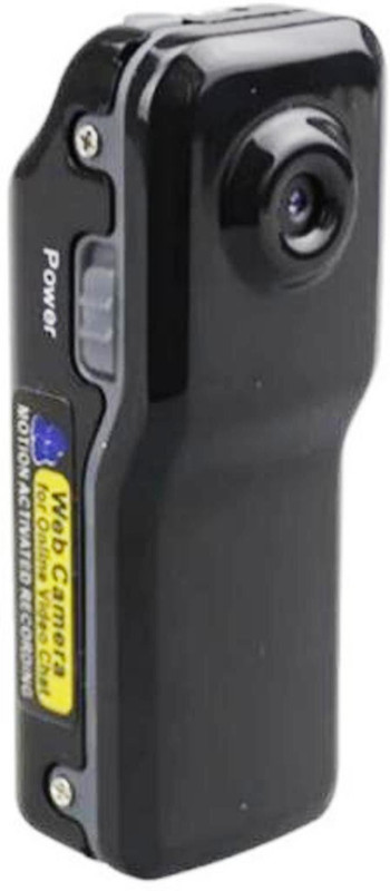 KEIR Mini Camcorder Support Net-Camera 1024 Vedio Lasting Recording I65 Camcorder Camera(Black)