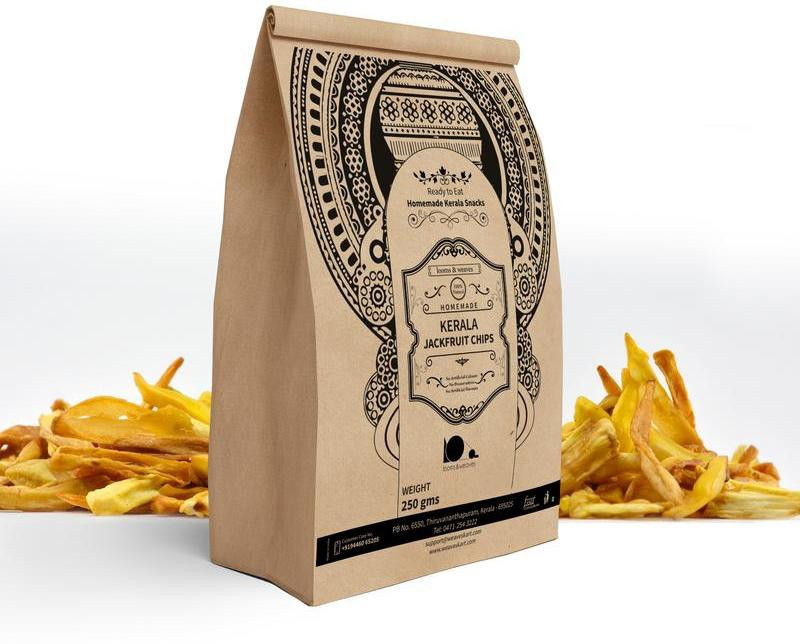 looms & weaves Home Made Jack Fruit Chips - 250 gm Chips(250 g)